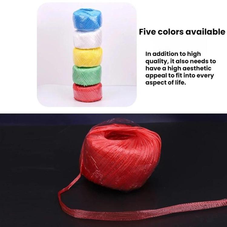 Nylon Binding Rope Tear Film Packing Rope, Color: Large Roll White