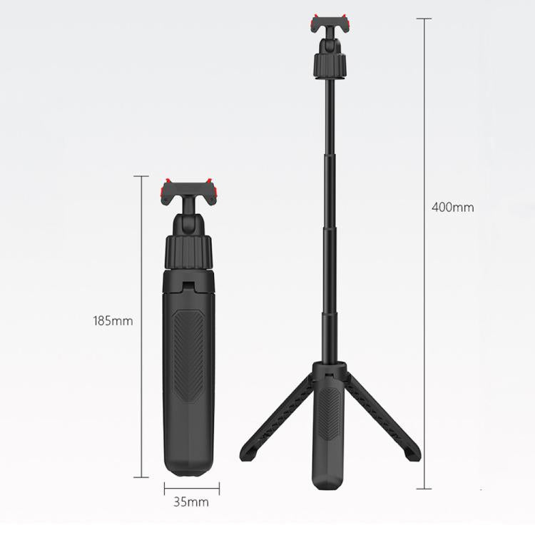 Magnetic Quick-Release Selfie Stick Tripod for Insta360 X5 / Ace Pro 2 / Ace Pro with 360-Degree Rotation - Black