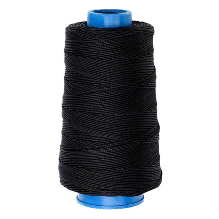 300m Durable Nylon High-tensile Strength Rope Yarn, Color: Black Large Roll