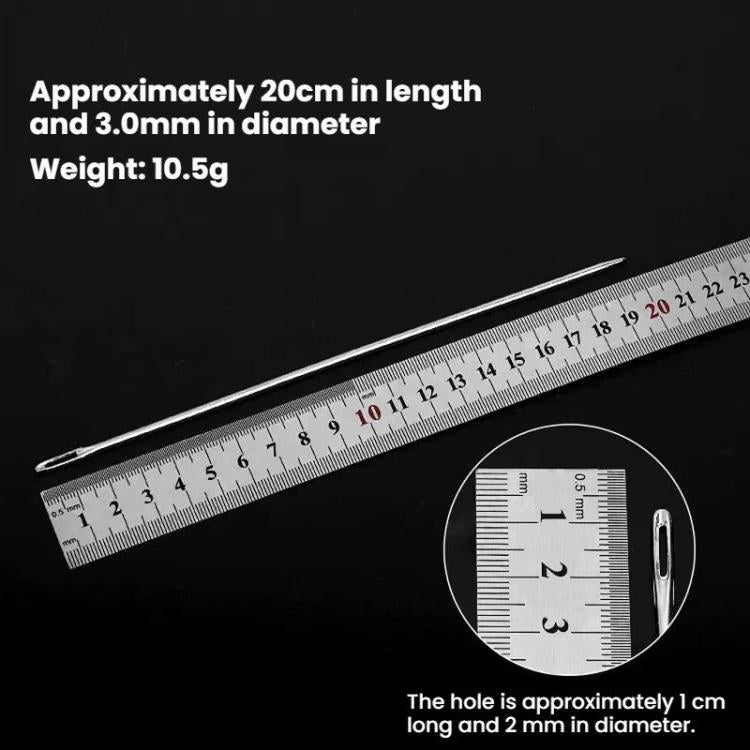 10pcs Large-hole Extra-long Thick Quilt Handmade Sewing Needle, Length: 20cm