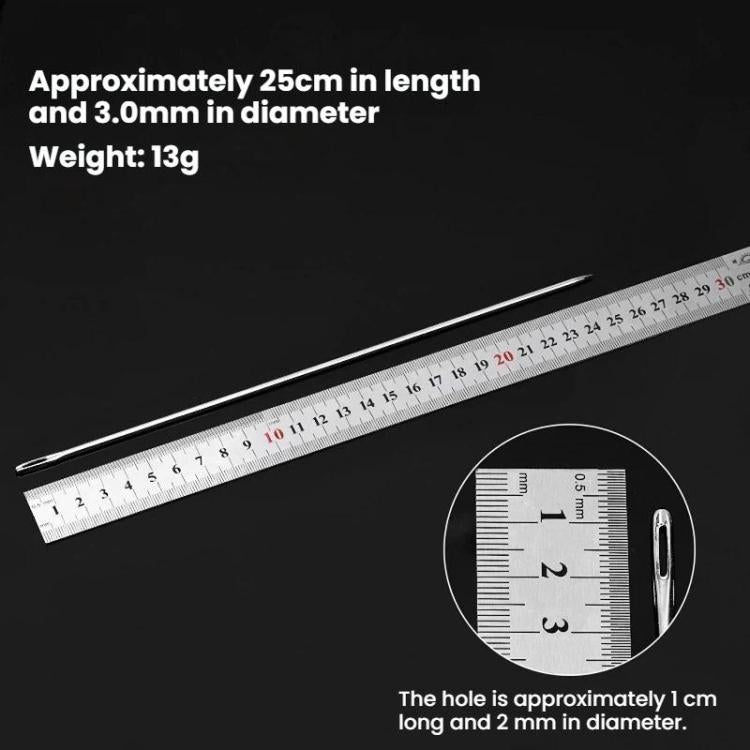 10pcs Large-hole Extra-long Thick Quilt Handmade Sewing Needle, Length: 25cm