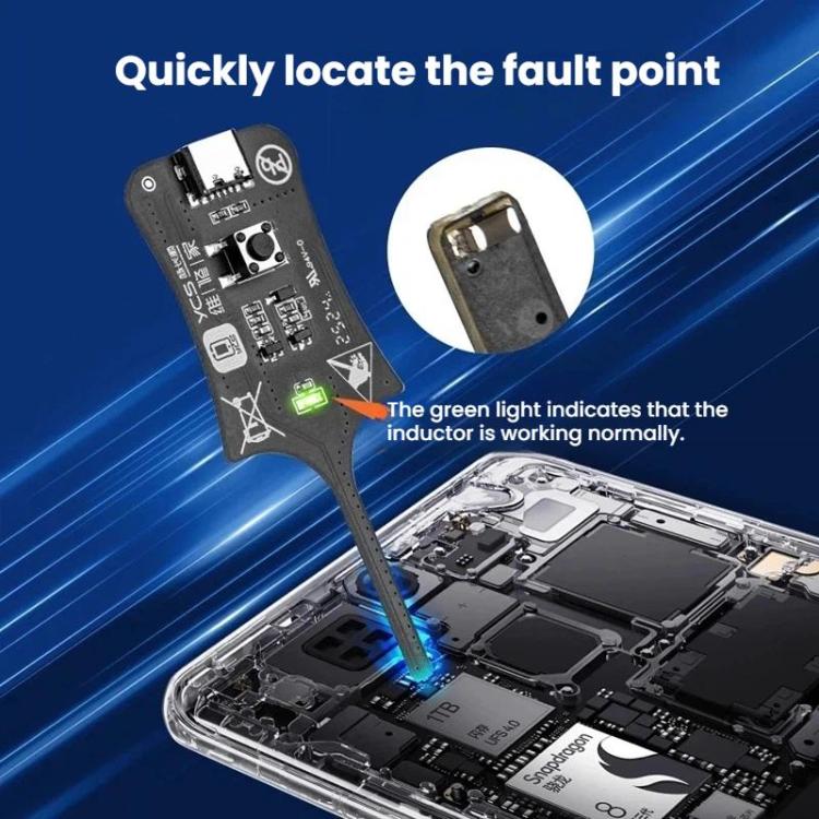 YCS Capacitance & Inductance Tester Mobile Phone Motherboard Testing Tool - Black