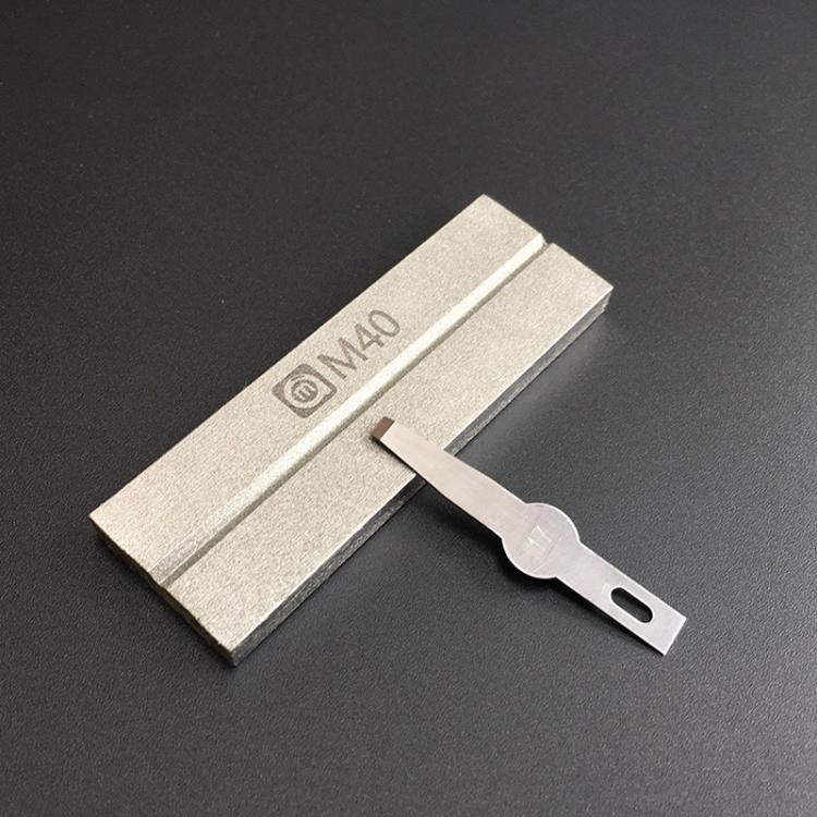 M40 Diamond Sharpening Stone Tweezer, Soldering Iron Tip & Blade Restorer