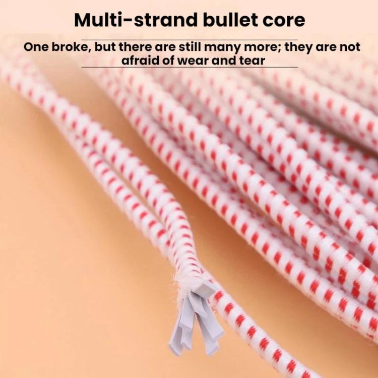 3pcs 3-4MM Hand-sewn High-elastic Waistband For Trousers, Length: 8m