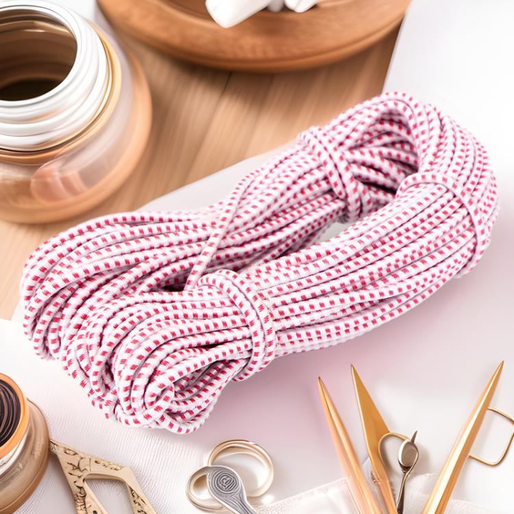 3pcs 3-4MM Hand-sewn High-elastic Waistband For Trousers, Length: 8m