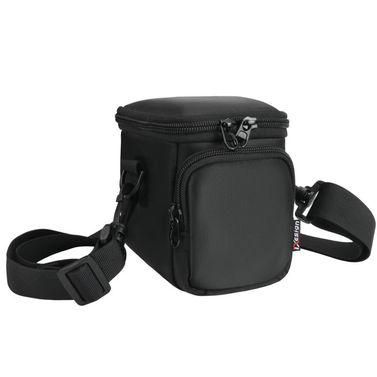 Portable Shoulder Bag for Kodak PIXPRO AZ405 Series & Nikon COOLPIX B500 Digital Cameras Compact Carrying Case - Black