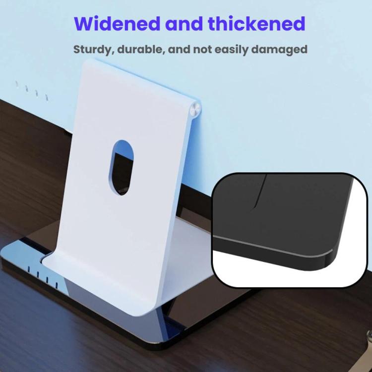 For 24-Inch IMac M1-M3 Acrylic Widened Base Desktop Stand Enhanced Stability Holder - Black