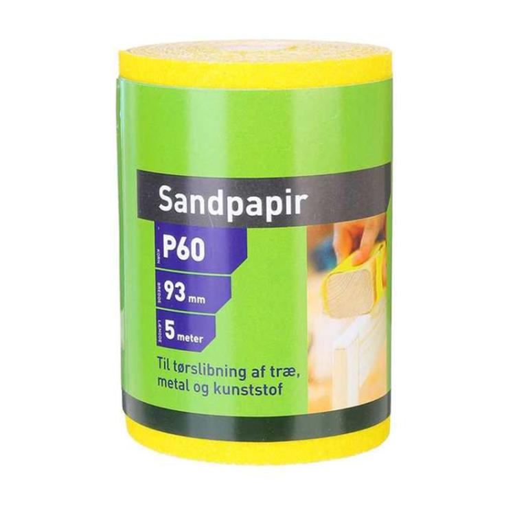 Portable Polishing Pads Flocked Sandpaper Roll For Metal Polishing & Grinding, Spec: 60 Mesh