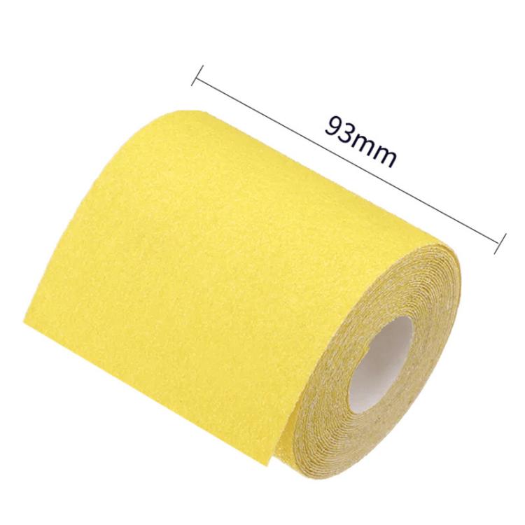 Portable Polishing Pads Flocked Sandpaper Roll For Metal Polishing & Grinding, Spec: 60 Mesh