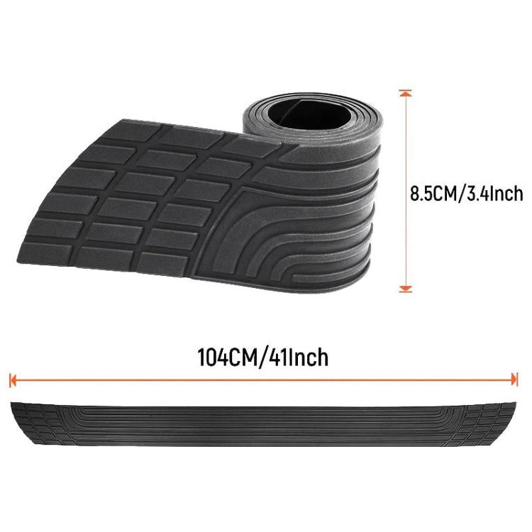 P126 104cm Car Trunk Anti-Collision Protection Strip DIY Bumper Guard Sticker For Sedans