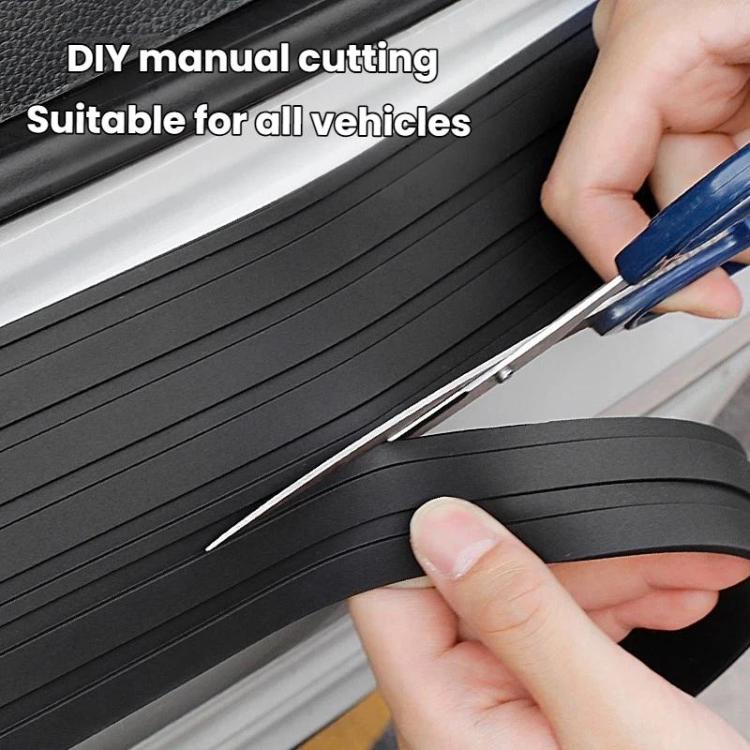 P126-1 104cm Car Trunk Anti-Collision Protection Strip DIY Bumper Guard Sticker For Sedans