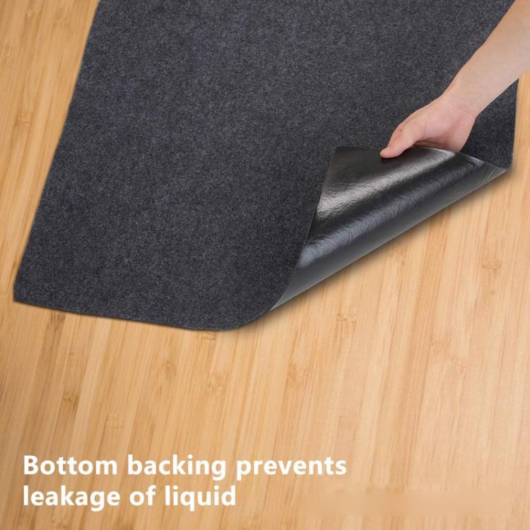 Non-Slip Absorbent Mat For Kitchen & Bathroom Sink Faucet Drip Mat For Countertops, Size: 100 x 100cm