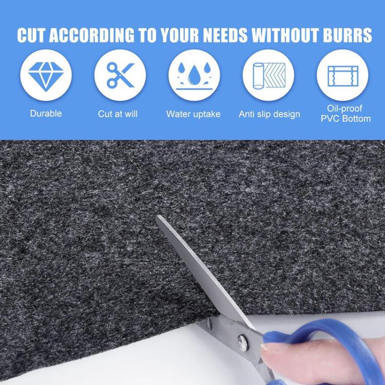 Non-Slip Absorbent Mat For Kitchen & Bathroom Sink Faucet Drip Mat For Countertops, Size: 100 x 100cm