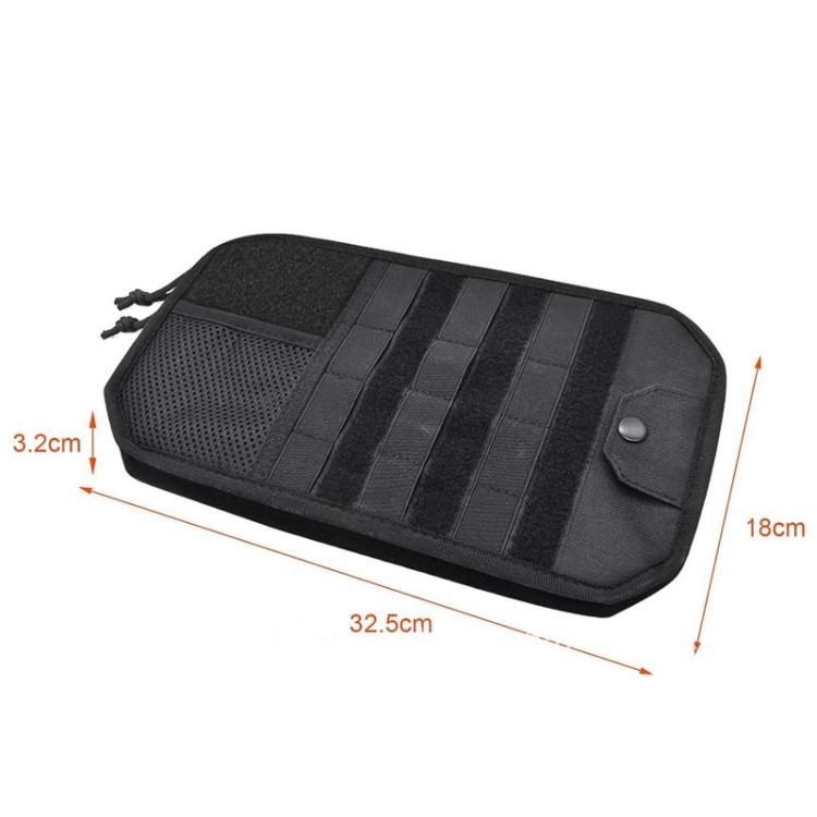 Car Sun Visor Storage Clip Vehicle-Mounted Ticket & Eyeglass Clip - Black