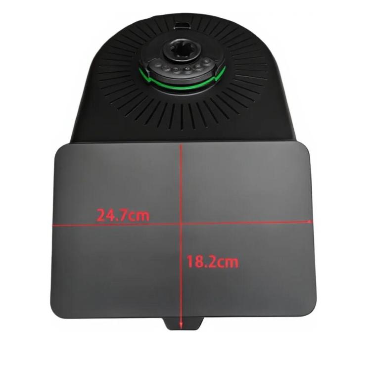 For Thermomix TM7 Black Screen Silicone Protection Cover - Black
