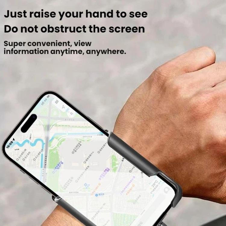 Outdoor Sports Wrist-mounted Phone Holder, Style: Holder + Wrist Strap + Arm Strap