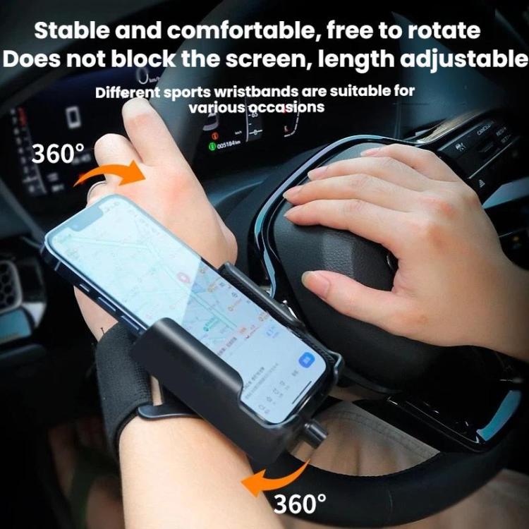 Outdoor Sports Wrist-mounted Phone Holder, Style: Holder + Arm Strap