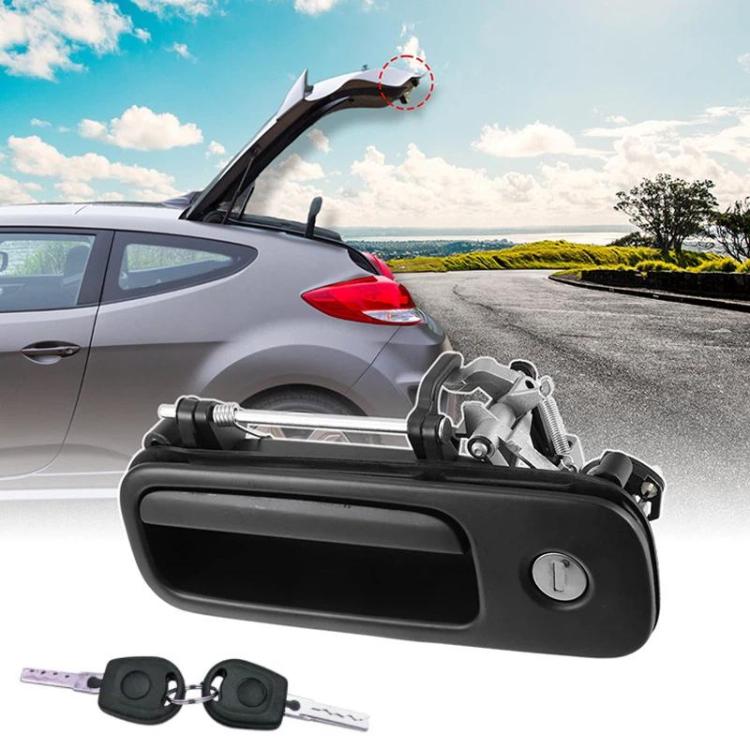 For 1994-2001 Volkswagen Golf 4 Rear Door HHandle With Lock - 1J6827565B / 1J6827565A