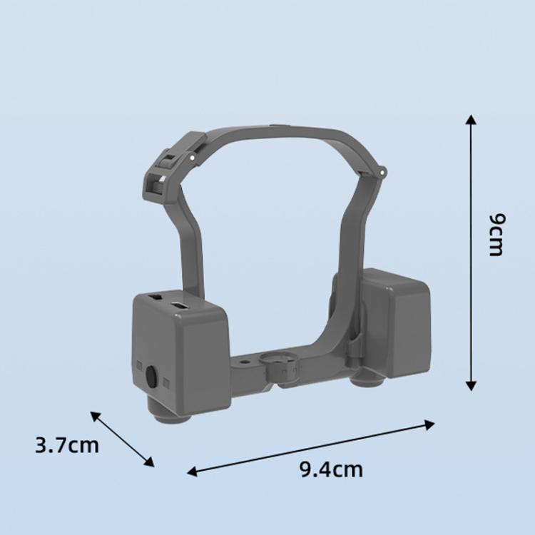 For DJI Air 3 / 3S BRDRC Airdrop System/Thrower For Aerial Gift Delivery - Gray