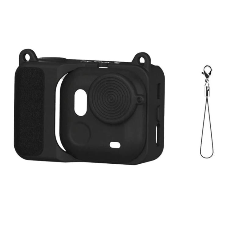 For Insta360 Go Ultra Flymile Action Camera Silicone Protective Case - Black
