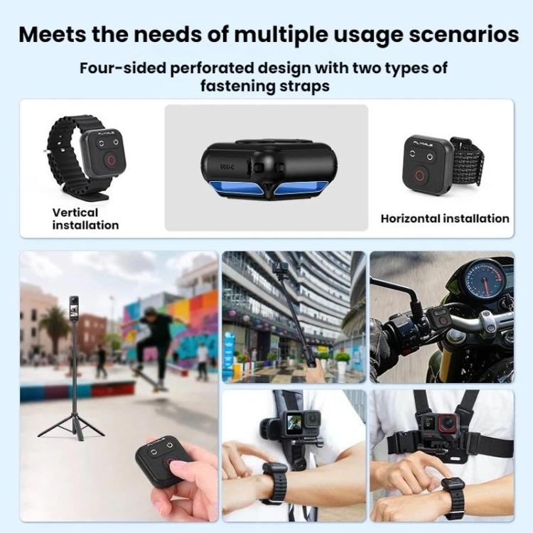 Flymile For Action Cameras 51M Smart Bluetooth Controller - Black