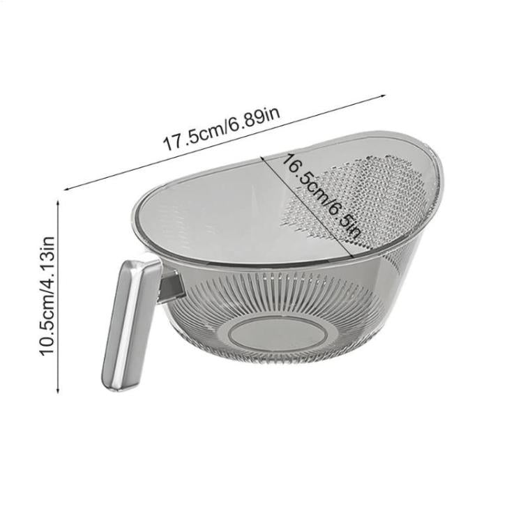 Kitchen Colander With Handle Household Rice Washing & Vegetable Cleaning Basket