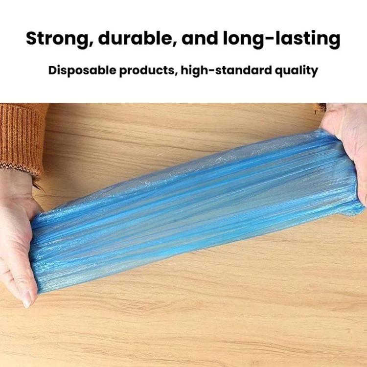 100pcs Disposable Waterproof & Oil-Proof Sleeve Covers Kitchen Plastic Arm Sleeves