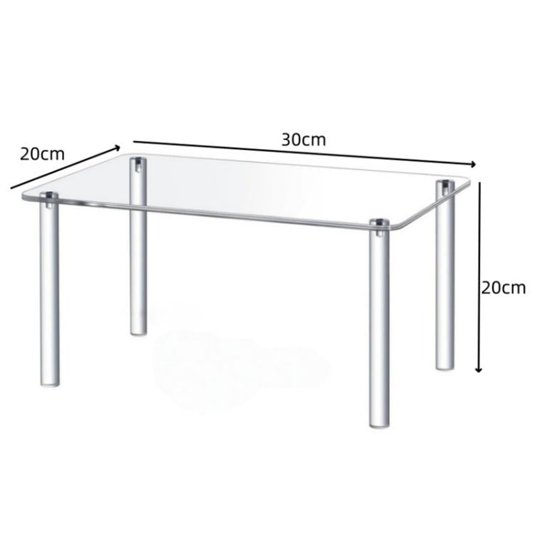 YX223 Acrylic Plant Pot Stand Dish Rack For Kitchen, Living Room & Balcony