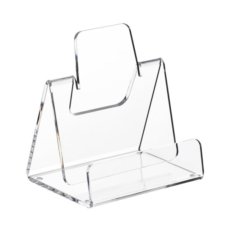 Acrylic Book & Brochure Display Stand For Office, Home, Restaurant, Spec: Single