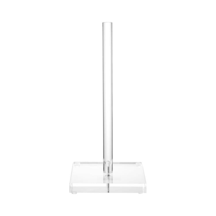YX218 Acrylic Toilet Paper Holder & Roll Organizer For Kitchen, Bathroom & Coffee Table