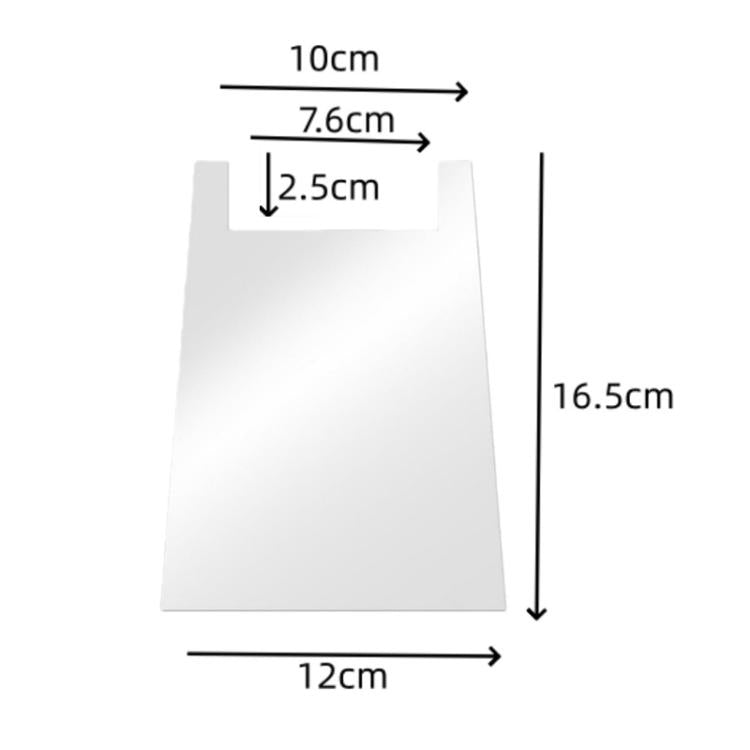 Acrylic Sofa Wall Shield For Furniture & Wall Protection Barrier, Spec: Double