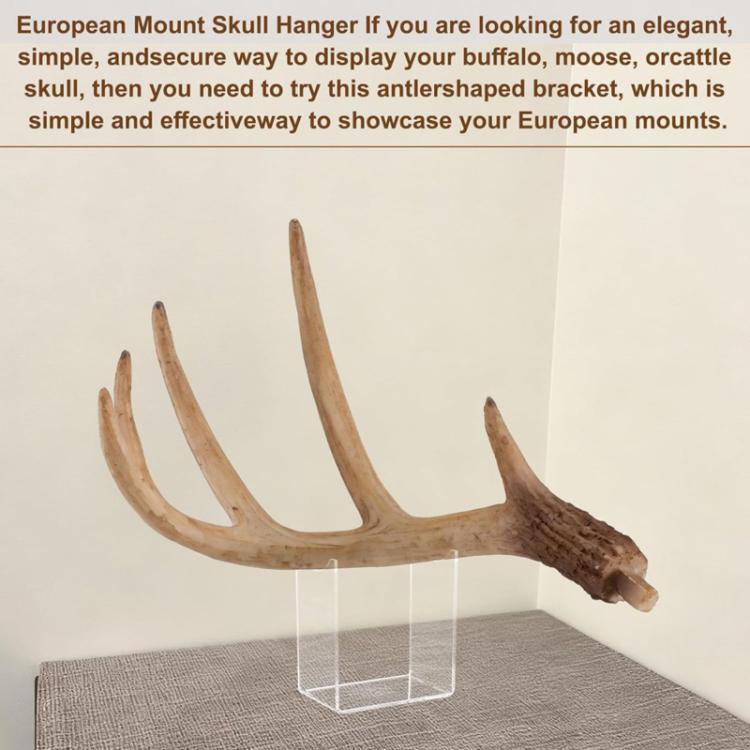 YX215-4 Acrylic Antler Stand For Christmas & Winter Home Decoration
