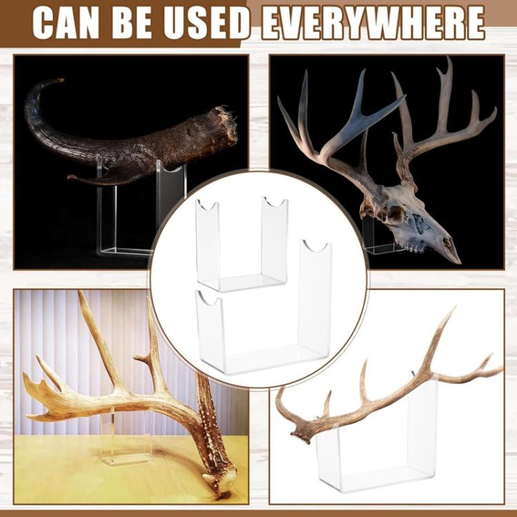 YX215-8 Acrylic Antler Stand For Christmas & Winter Home Decoration
