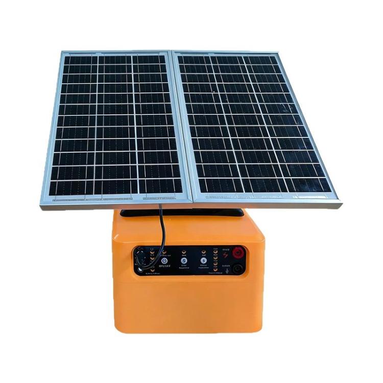TYN20 Solar-Powered Livestock Electric Fence Energizer For Ranch Protection EU Plug