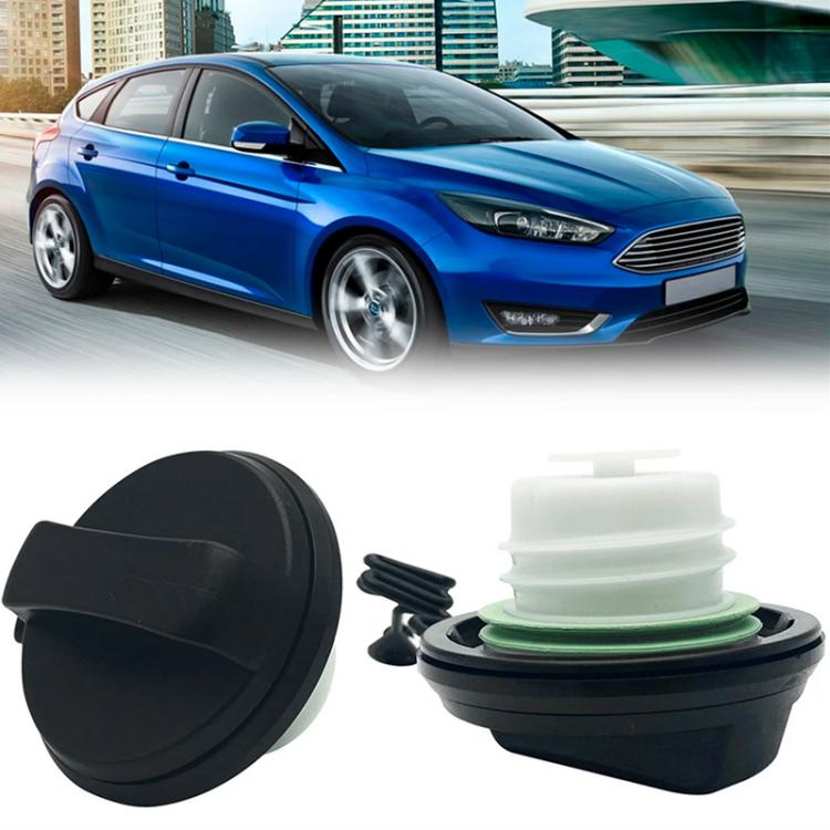 For Ford Transit / Fiesta / Fusion Car Fuel Tank Cap 7S619030CB - Black