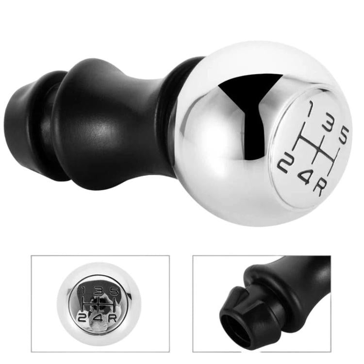 FCXN-F12 For Peugeot 106 / 206 / 207 Car Shift Knob With Adapter Gear Shifter Head Accessory - Black
