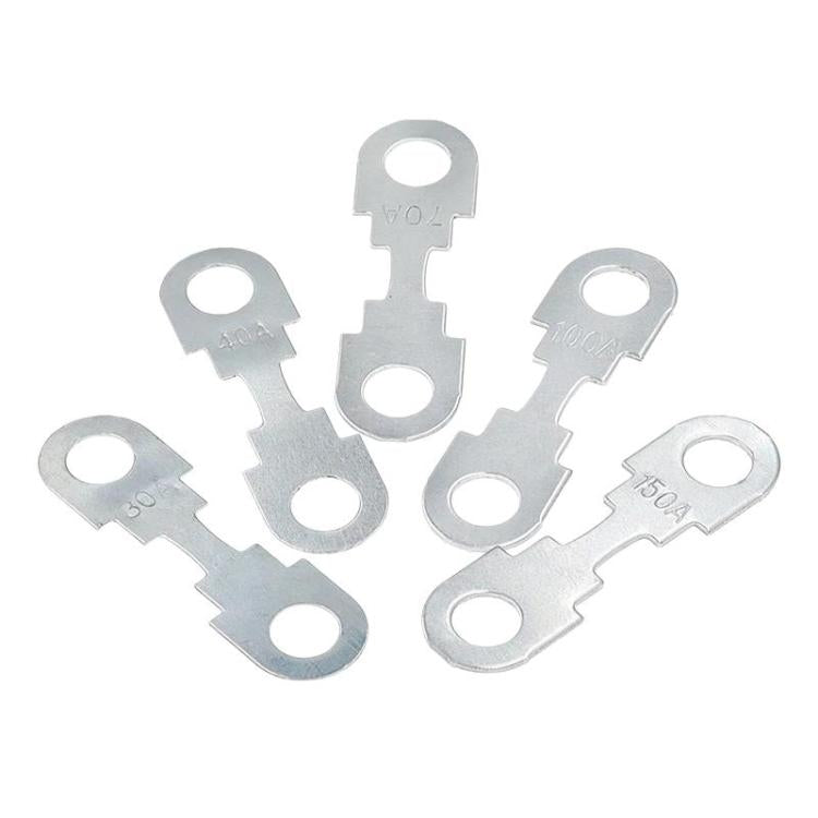 10pcs Automotive Flat Blade Fuse Bolt-Down Battery Fuse Link, Spec: 40A