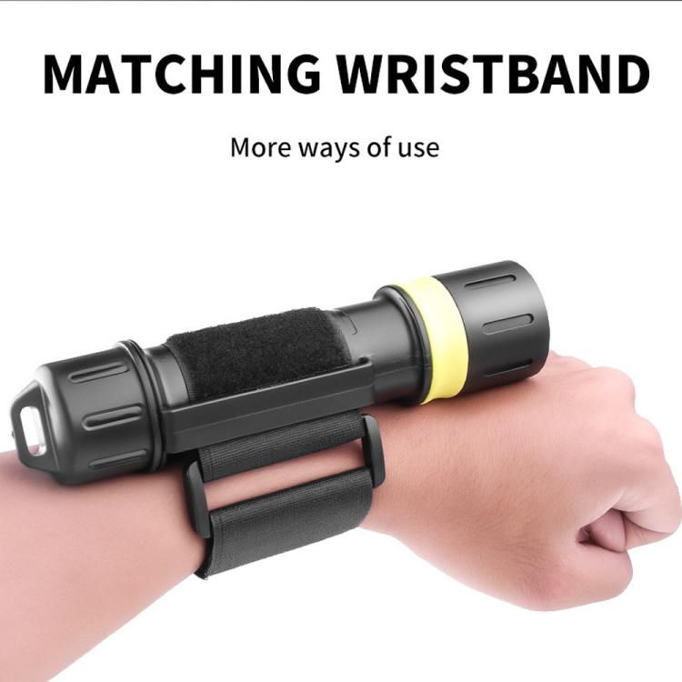 XHP70 LED IPX8 Waterproof High-Power Diving Flashlight Magnetic Control Switch Rechargeable Dive Light Without Battery