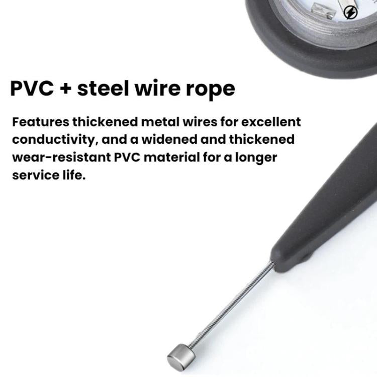 Automotive Wear-resistant Exhaust Pipe Grounding Anti-static Strap, Style: Luminous + Reflective