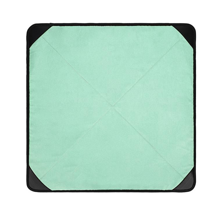 Multipurpose Camera Wrap Cloth Self-Adhesive Storage Bag For Lenses, Gimbals & Tablet Devices, Size: S Cyan