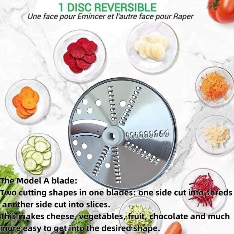 For Thermomix TM6 & TM5 Stainless Steel Cheese, Fruit & Vegetable Slicer & Grater Attachment