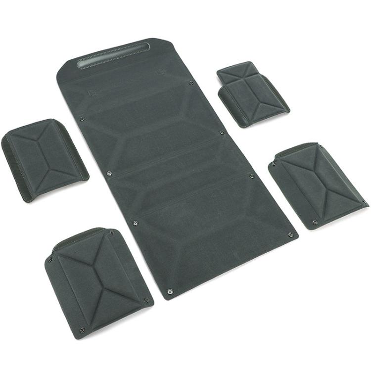 Modular Multi-Purpose Camera Insert Bag Eco-Friendly Protective Case for Mirrorless/DSLR Cameras and Lenses, Size: M Black