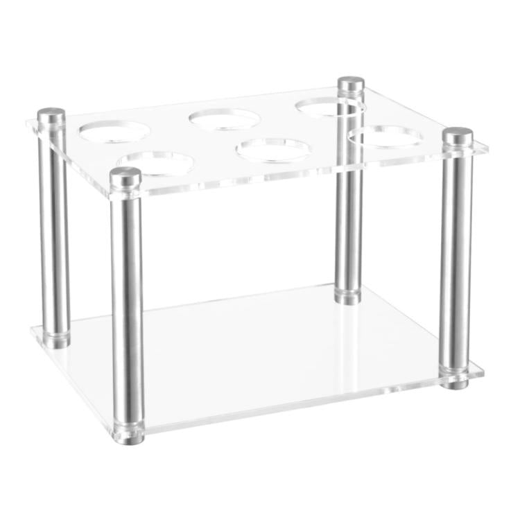 6-Slot Acrylic Spice Box Square Storage Rack For Cirkul - YX212