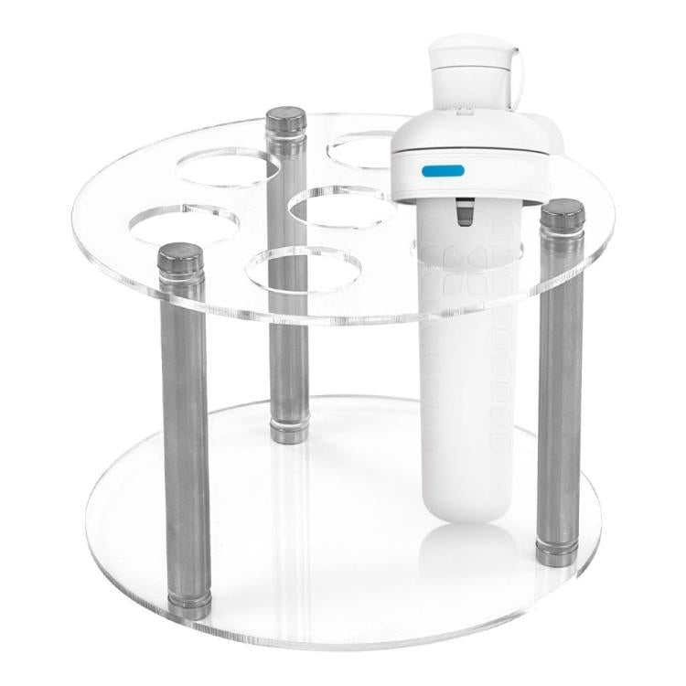 Round 7-Hole Acrylic Spice Jar Holder For Cirkul - YX211