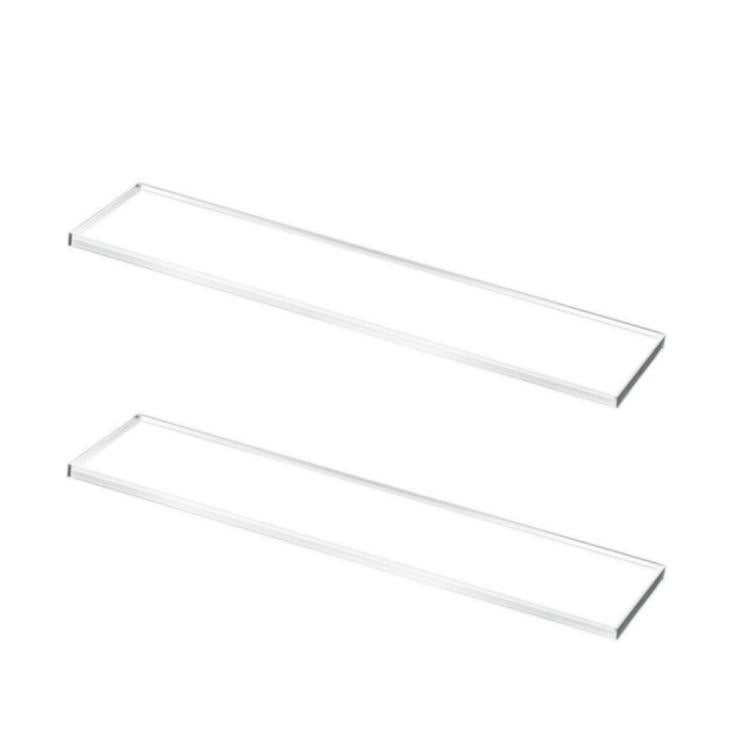 2pcs /Set Replacement Shelf For 13-Inch Medicine Cabinet Acrylic Shelf