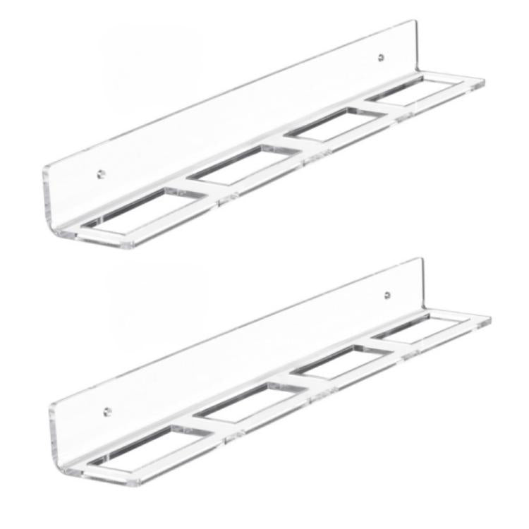 2pcs /Set Acrylic Hockey Wall Mount Storage Rack