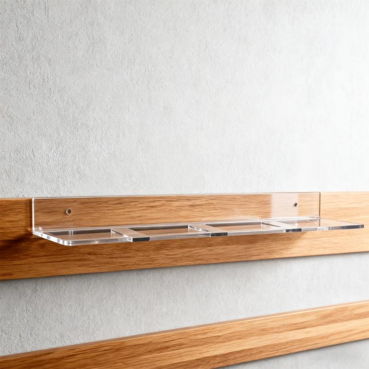Acrylic Hockey Wall Mount Storage Rack