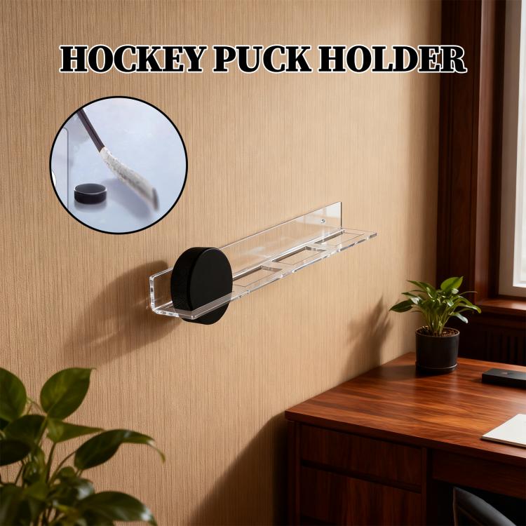 Acrylic Hockey Wall Mount Storage Rack