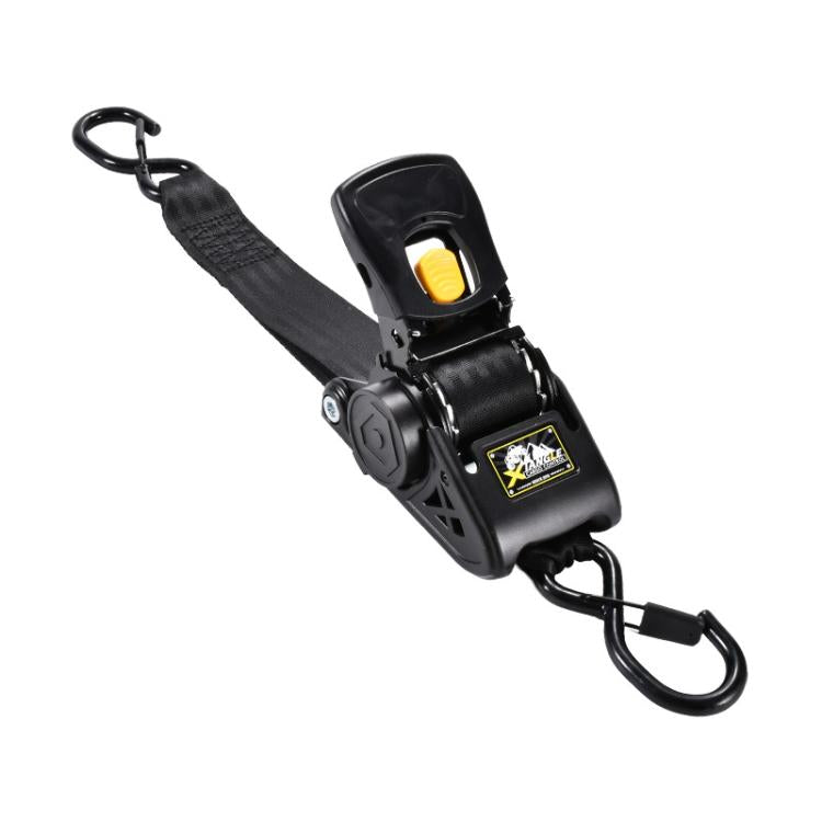 Car Motorcycle Automatic Retractable Tensioner Tie-Down Strap - 2 inches