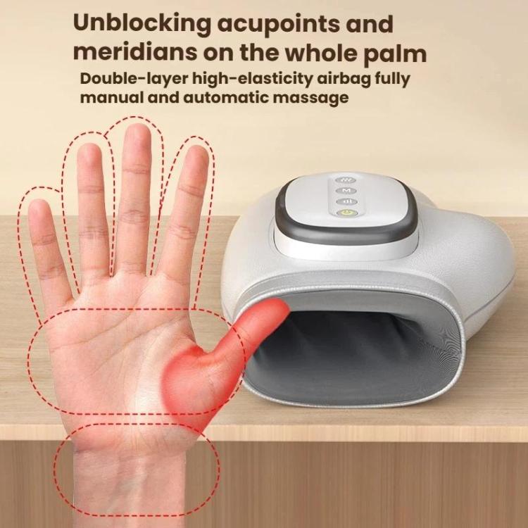 ST-1802 Hand Massager Fully Automatic Finger & Palm Kneading Device For Meridian Stimulation And Therapeutic Relief